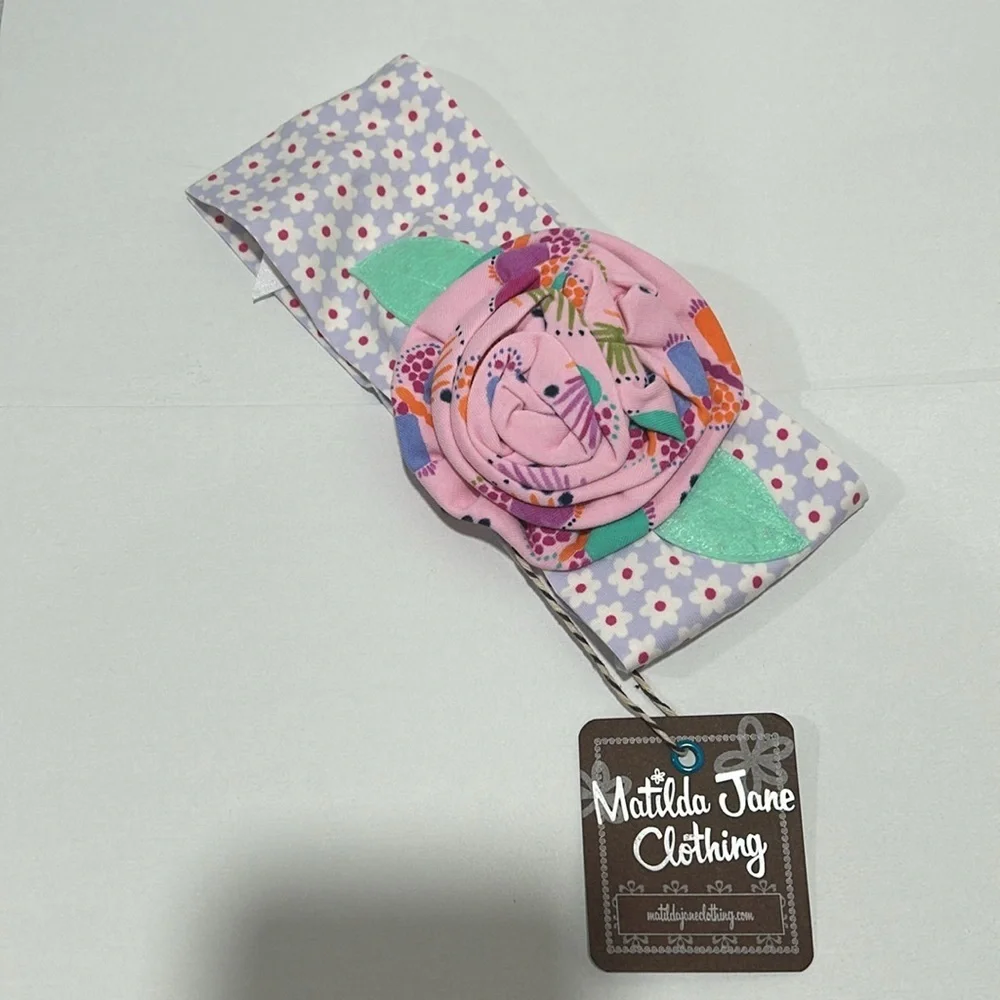 MATILDA JANE Beautiful 7 Piece Headbands & Hair Bow NWT…